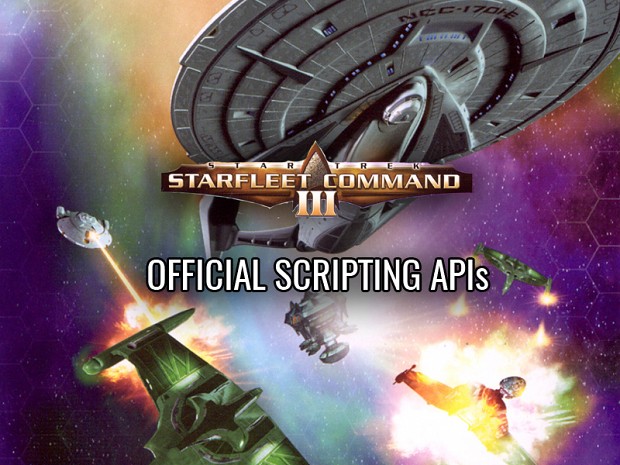 ST Starfleet Command III Scripting APIs (Repack)
