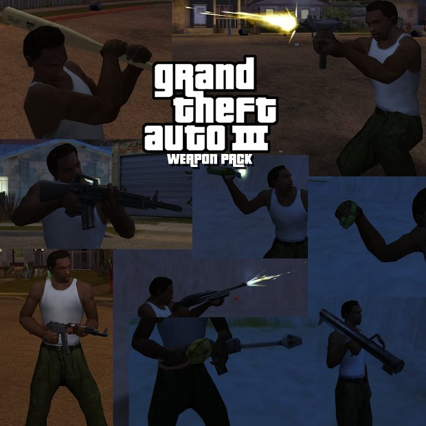 GTA3 Weapon Pack