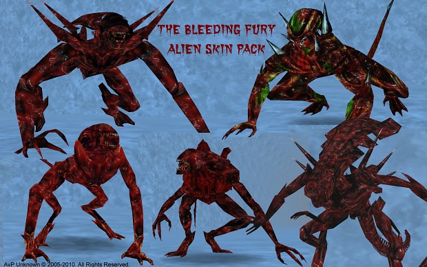 The Bleeding Fury (Alien Skin Pack)