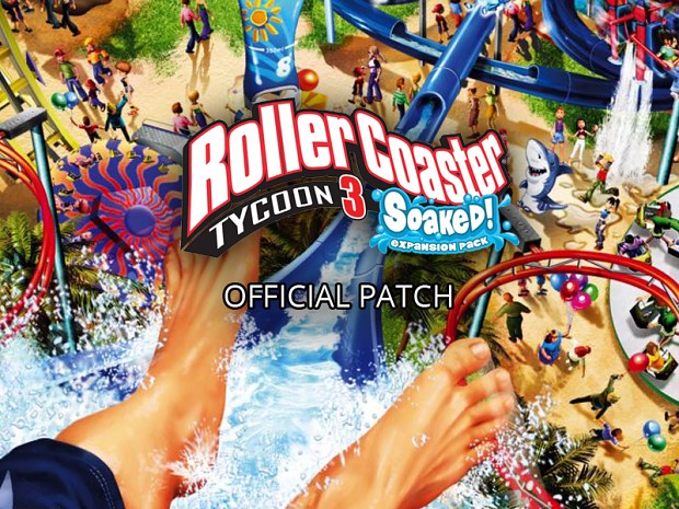RollerCoaster Tycoon 3: Soaked! US Patch