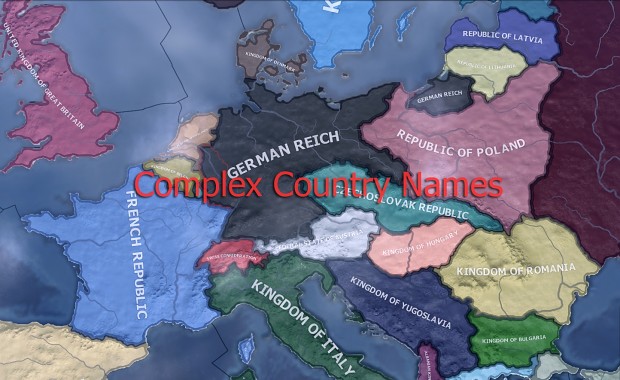 UK & Italy Alternative Names