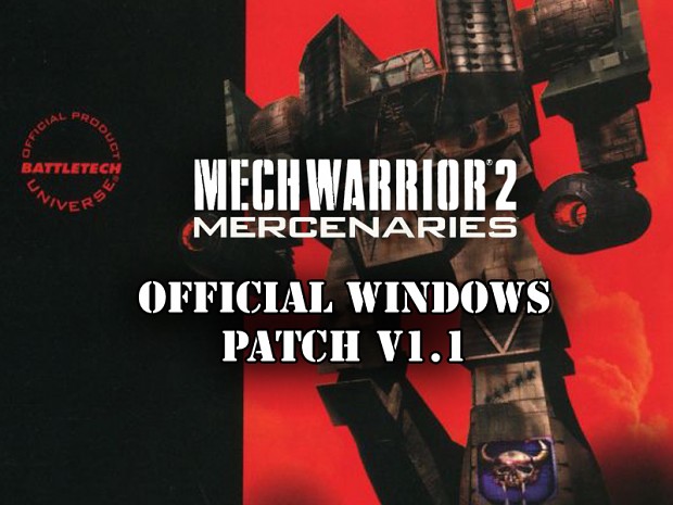 MechWarrior 2: Mercenaries v1.1 Windows Patch