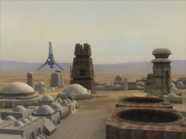Sereja's Tatooine:  Mos Eisley Spaceport