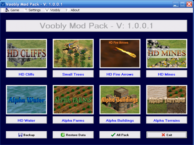Voobly Mod Pack 1.0.0.1