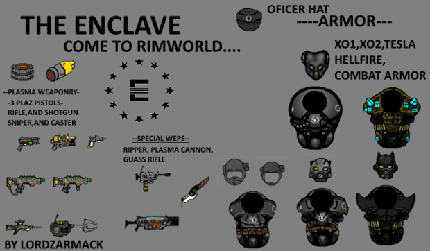 The Enclave rimworld -X01 EDITION--
