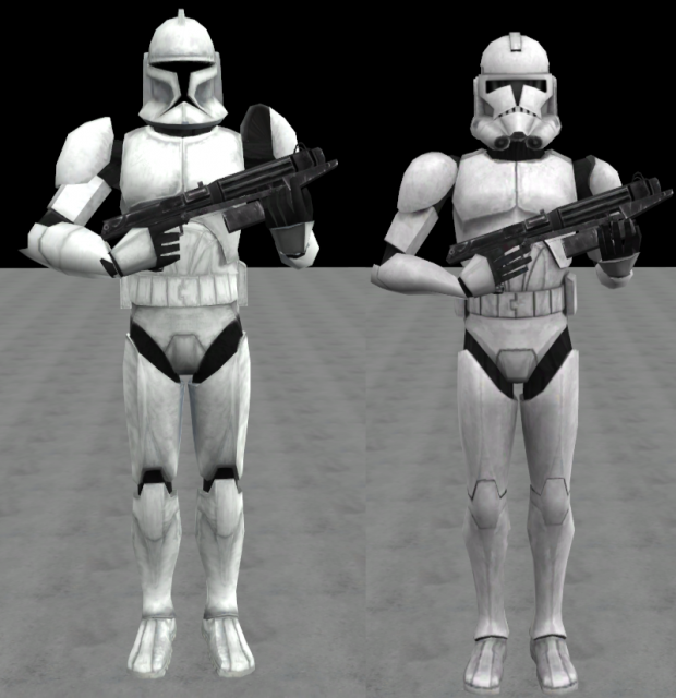 CGI Style Clone Troopers