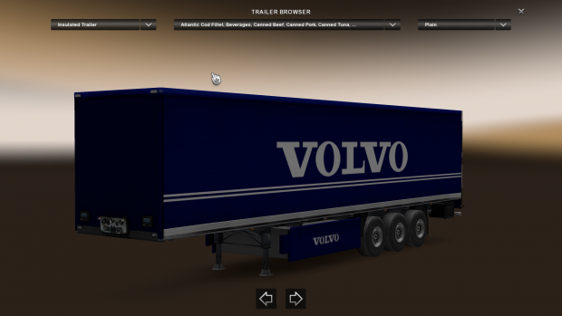 Volvo Skin Trailer
