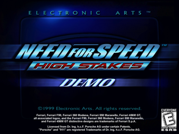 Need For Speed: High Stakes Demo