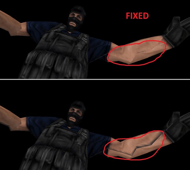 Arm texture fix for default Phoenix Connexion