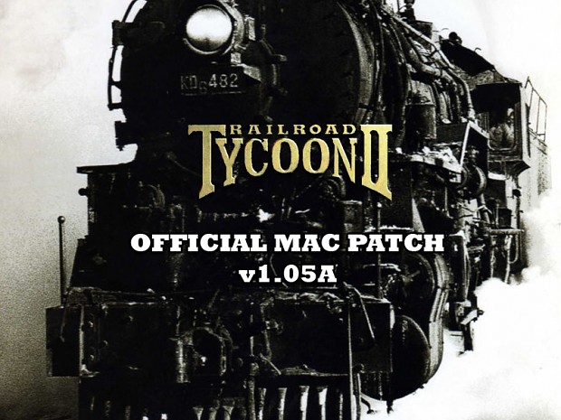 Railroad Tycoon 2 Mac v1.05A Patch