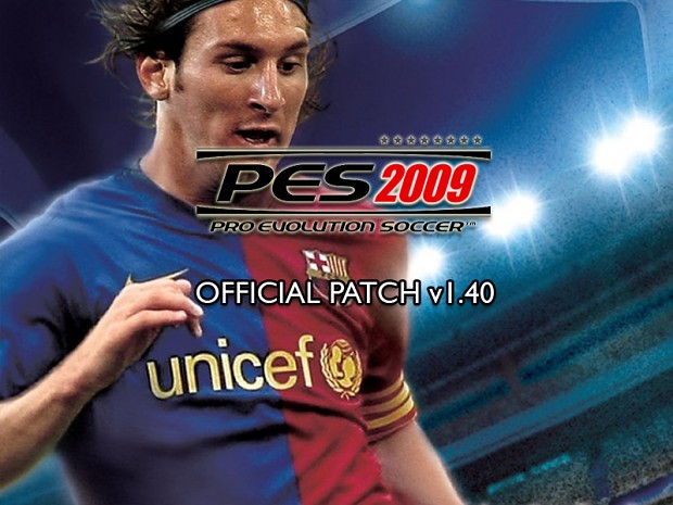 Pro Evolution Soccer 2009 v1.40 Patch