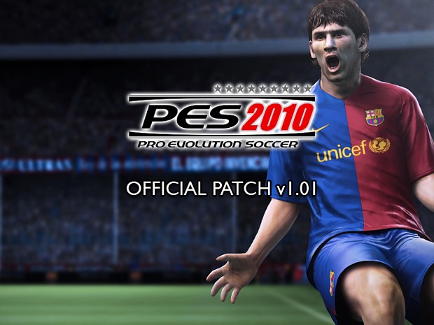 Pro Evolution soccer 2010 v1.01 Patch