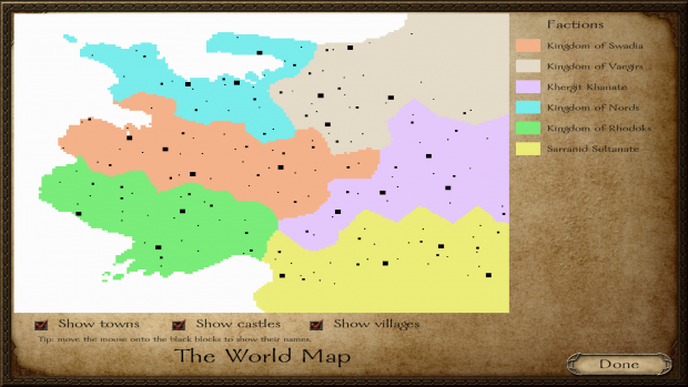 Factional World Map for Dickplomacy 4.3.0.7b
