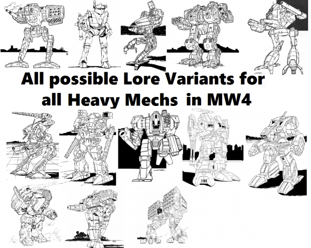 Lore Variant Pack: Heavy V1