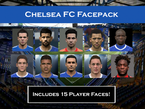 Chelsea FC Facepack PES 2017