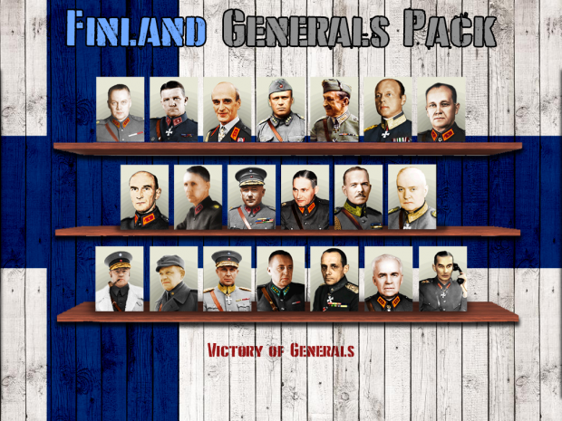 Victory of Generals : Finnish Generals Pack
