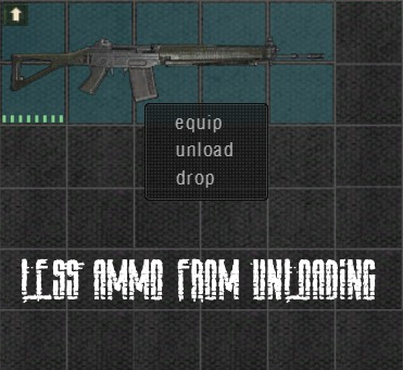 Less Ammo From Unloading 1.0 [1.4.22]