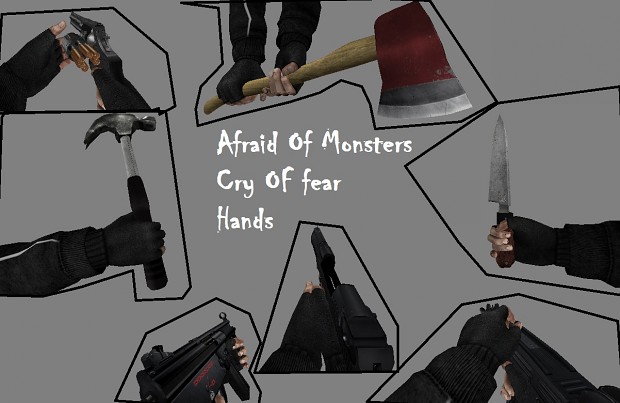 Cry Of Fear Hands For Afraid Of Monsters - DC