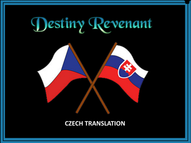 Destiny Revenant CZECH translation
