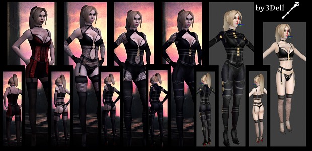 Ventrue Tail Hair carbon skin By 3Dell