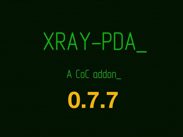 XRay-PDA 0.7.7