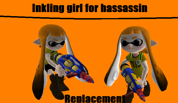 Inkling Girl for Hassassin replacement v.1.2