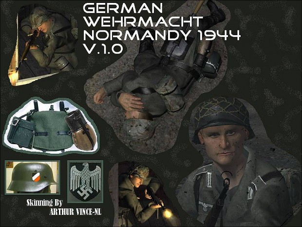 Arthur Vince's normandy Wehrmacht 1.0 (Skin)