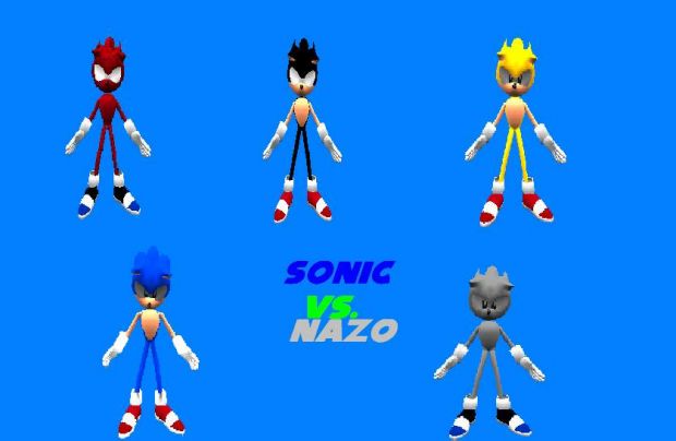 Sonic The HedgeHog Vs. Nazo --ESF Model PACK