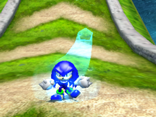 Knuckles the blue blur