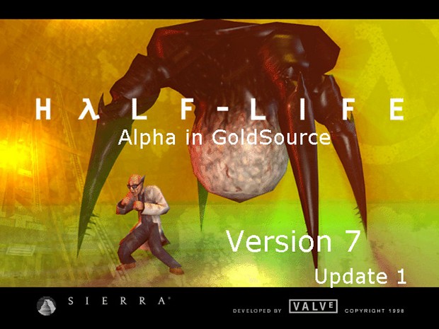 Half-Life Alpha in GOLDSrc V. 0.7 "Update 1"