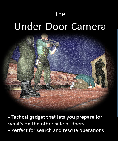 Under-Door Camera item for multiplayer servers