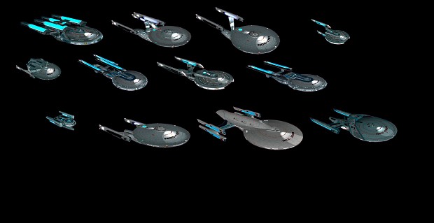 Polaris Sector Star Trek TMP Federation ships