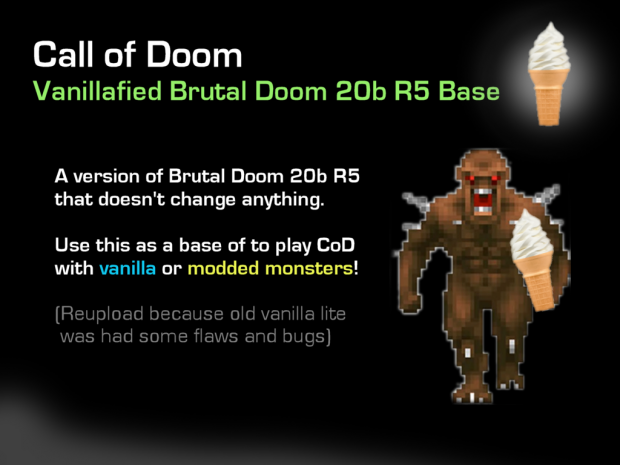 Vanillafied CoD Base (blank Brutal Doom 20b R5)