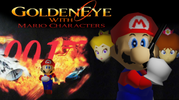 GoldenEye With Mario Characters v3.17