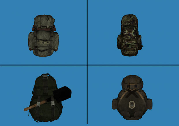New Backpacks Models v2 [ CoC 1.5R6 ]