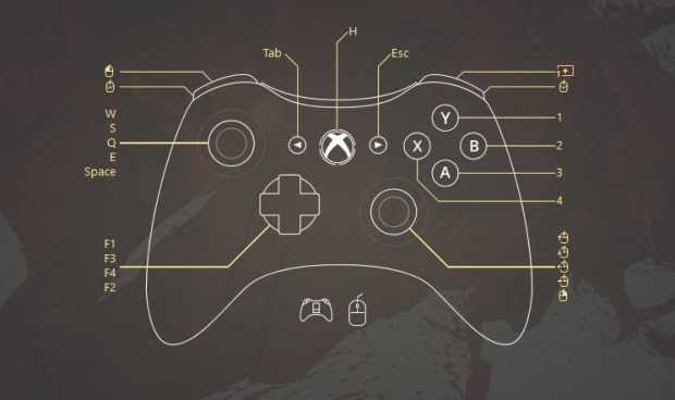 Dragon Age Origins controller support setting