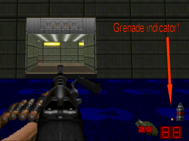 Machinegun Grenade Indicator