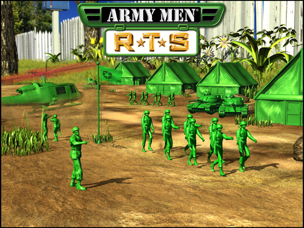 Army Men RTS - high resolution texture pack