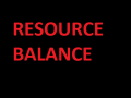 Small resource balance