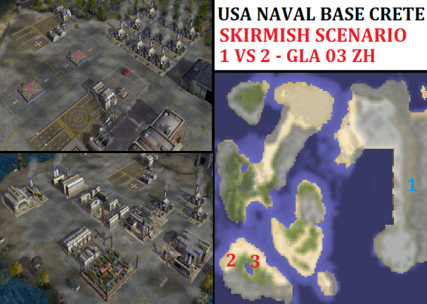 USA NavHQ Matala Skirmish - "Mission GLA03" - 1vs2