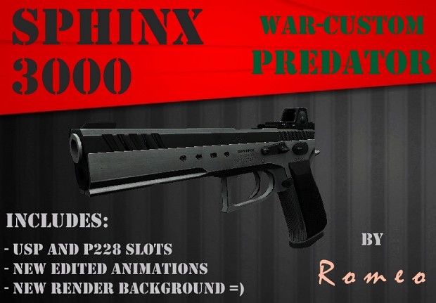 Sphinx S3000 WAR-custom - Predator