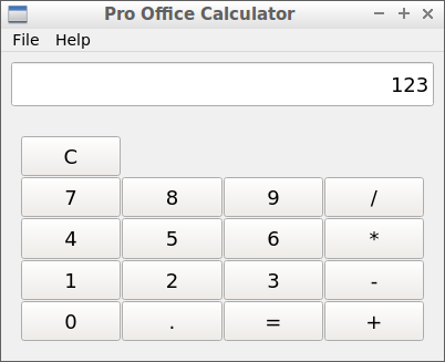 Pro Office Calculator v1.0.5 - Debian 64-bit