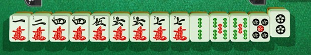 Mahjong Numbers English