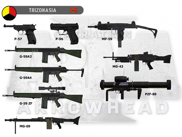Trizonesian weapon pack