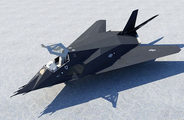 F-117A NightHawk Stealth Fighter 