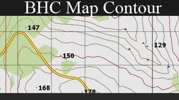 BHC map contour