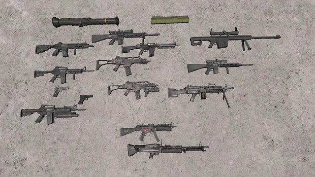 Hellenic Armed Forces Mod (HAFM) - Weapons