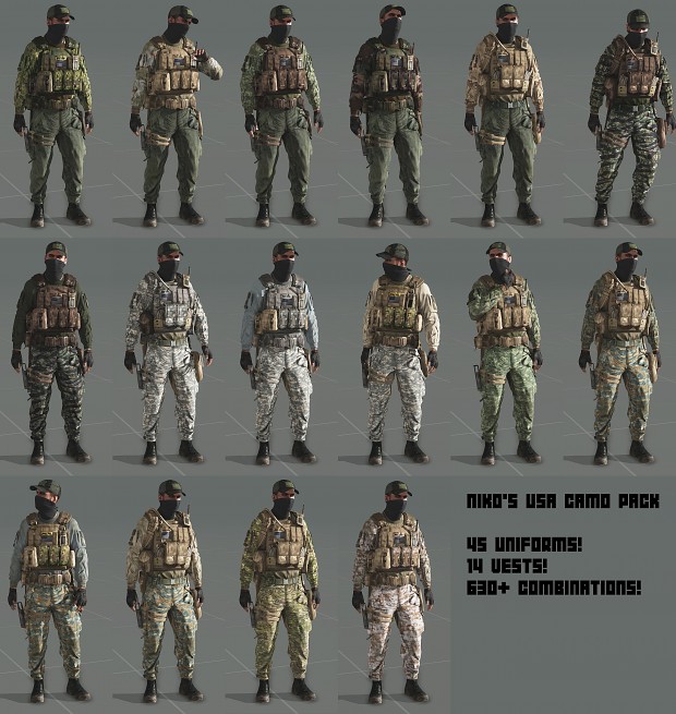 USA Uniforms Megapack