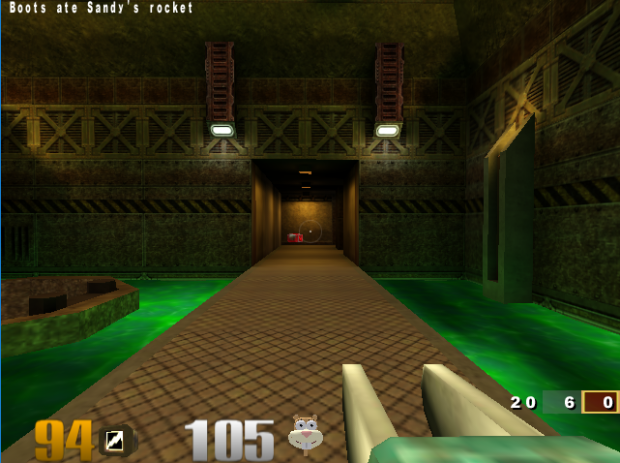 Nickelodeon-inspired player models for Quake III