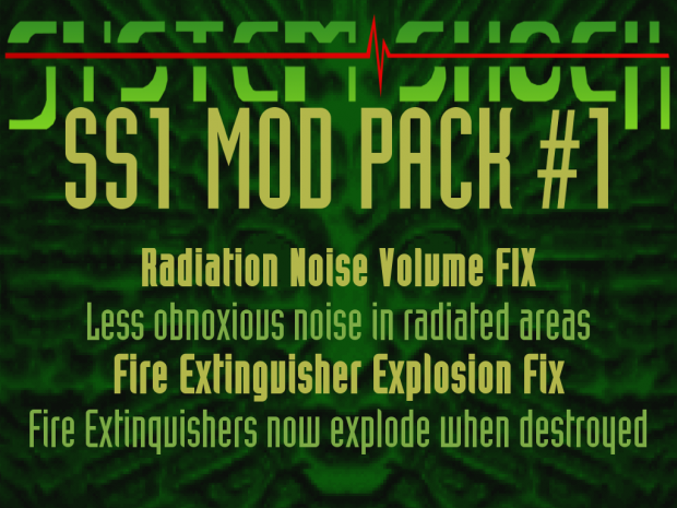 SS1MOD Radiation Area Noise Volume Fix